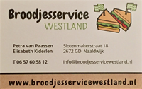 Broodjesservice Westland