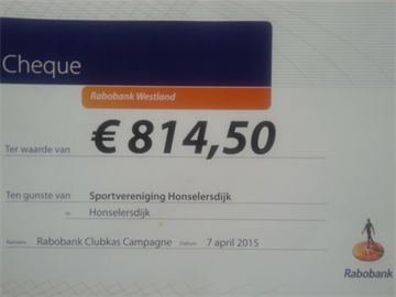 Cheque Rabobank Clubkas Campagne 2015.jpg